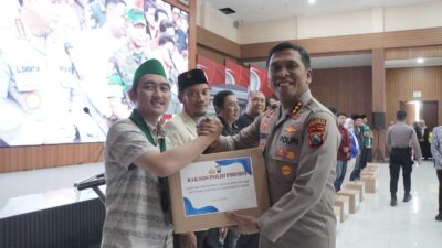 Sambut Ramadhan, Polresta Sidoarjo Gandeng Mahasiswa dan OKP Gelar Baksos Presisi