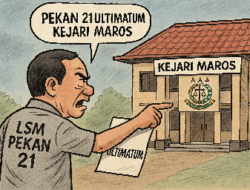 Publik Soroti Lambannya Proses Hukum Kasus Kominfo Maros, LSM PEKAN 21 Desak Audit Forensik Kejari
