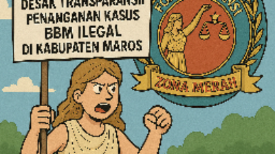 FORUM ALIANSI ZONA MERAH Desak Transparansi Penanganan Kasus BBM Ilegal di Kabupaten Maros