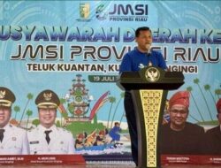 Bupati Kuansing Dr. H. Suhardiman Amby, Ak., M.Si, mengajak media aktif dalam memajukan sektor pariwisata