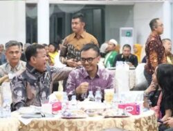 Bupati Kuantan Singingi, Dr. H. Suhardiman Amby, MM menghadiri acara Kenal Pamit Kapolres Kuansing