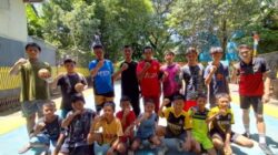 Polisi Lalu Lintas di Maros Jadi Pelatih Sukarela Sepak Takraw
