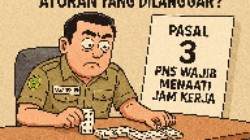BKPSDM Maros Tindaklanjuti Foto Viral Kasatpol PP Diduga Main Domino Saat Jam Kerja