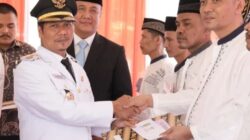 HUT RI ke 80, Wakil Bupati Kuansing Serahkan SK Remisi Kepada Warga Binaan