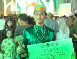 Sosok Putra Kari Aljuanda Juara STQH Nasional yang Diguyur Gubri Rp 200 Juta Ternyata Imam Masjid Ternama di Jakarta