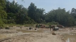 Aktivitas PETI STINGKAI Semakin Marak di Aliran Sungai Batang Kuantan, Teluk Kuantan.