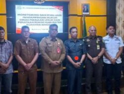 Tim Jaksa Pengacara Negara (JPN) melaksanakan monitoring dan evaluasi (monev) ketat terhadap progres pembangunan Astaka Utama MTQ di Teluk Kuantan