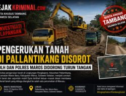 Pengerukan Tanah di Pallantikang Disorot, DLH dan Polres Maros Didorong Turun Tangan